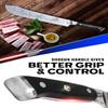 DALSTRONG Bull Nose Butcher Knife - 10 inch - Shogun Series ELITE - Japanese AUS-10V Super Steel - Vacuum Heat Treatment - with Sheath - Meat, BBQ, Breaking Knife - Kitchen Knife - BBQ, Brisket view 4