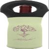 Personalized Yoga Tree Wine Tote Bag view 1