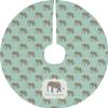 YouCustomizeIt Personalized Elephant Tree Skirt view 1