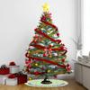 YouCustomizeIt Personalized Preppy Hibiscus Tree Skirt view 2