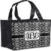Personalized Monogrammed Damask Grocery Bag view 1