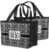 Personalized Monogrammed Damask Grocery Bag view 2