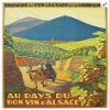 Gnrique Au Pays du Bon vin Alsace Format 50 x 70 cm view 1