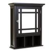 Thaweesuk Shop Dark Brown Wall Mounted Bathroom Vanity Mirror Storage Medicine Cabinet Shelves Over Toilet 20"(L) x 6.5"(W) x 24"(H) of Set view 1