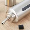 1pcs 250 ML Oil Dispenser Kitchen Gravy Boat Stainless Steel Proof Kitchen Supplies Bottle Stainless steel shell plasti inner - (Color: Green) view 3