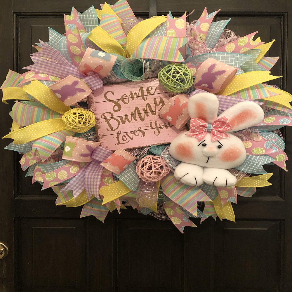 Easter Bunny Wreath