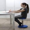 KORE Design Adjustable Wobble Stool Chair, Girls + Boys Kid Desk Stools, Ergonomic Small Office Chairs, Flexible Seating for Active Kids, ADD/ADHD, Classroom, Home, Age 6-11, Standard (14-19in), Red view 2