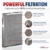 18x24x1 Electrostatic Air Filter, MERV 8, Washable, Reusable Furnace AC/HVAC Filter, Energy Saving, Easy to Clean, Long-Lasting by LifeSupplyUSA view 2