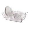 Dish Drying Rack Dish Drainer Stainless Steel Dish Drainers Racks with Plastic Drainboard Kitchen Stainless Steel Dish Drying Racks Plate Rack view 1