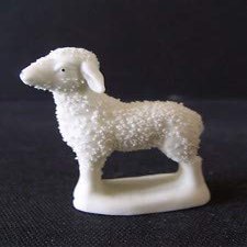 Dept 56 Snowbunnies ** 1991 Lamb, Small ** 73938