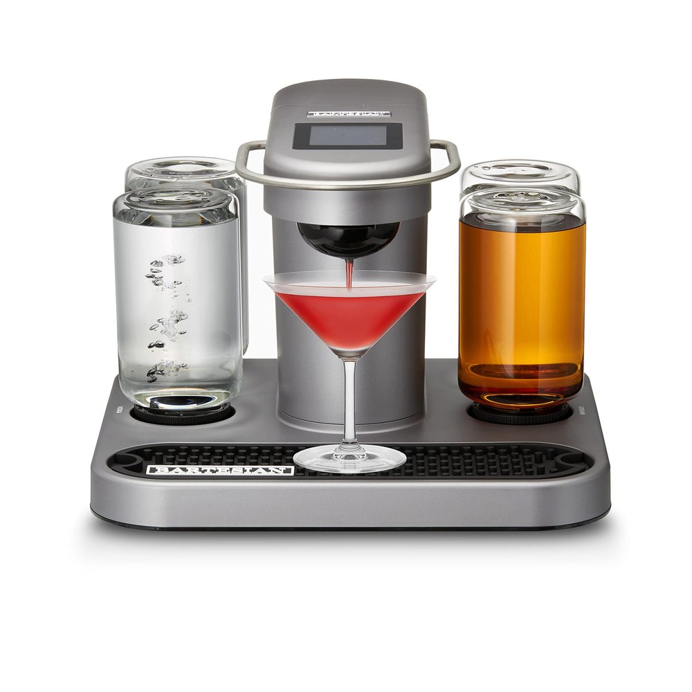 Bartesian Premium Cocktail and Margarita Machine for The Home Bar with Push-Button Simplicity and an Easy to Clean Design (55300)