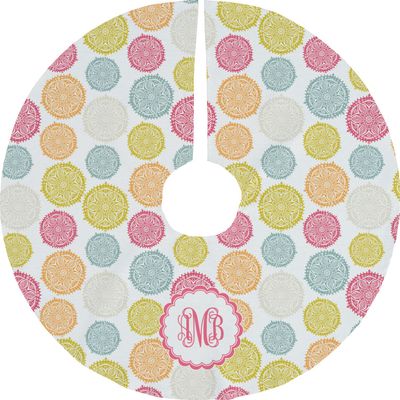 YouCustomizeIt Personalized Doily Pattern Tree Skirt