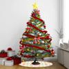 YouCustomizeIt Personalized Doily Pattern Tree Skirt view 2