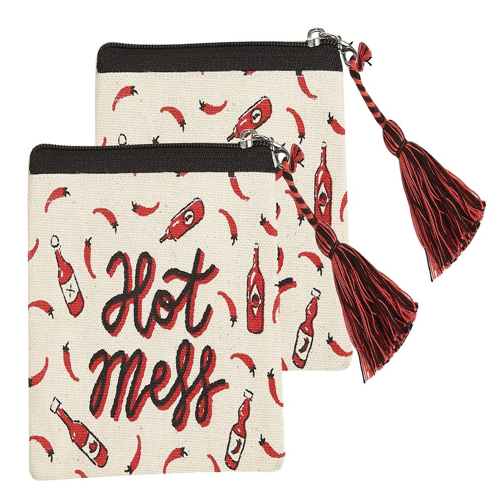 Hot Mess 2-Pack Coin Pouch, Coin Purse, Money Holder