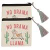No Drama Llama 2-Pack Coin Pouch, Coin Purse, Money Holder view 1