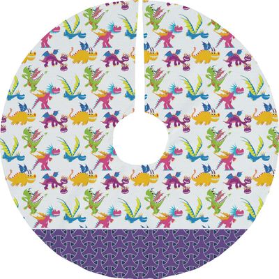 YouCustomizeIt Girl Flying on a Dragon Tree Skirt
