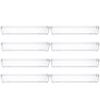 Backerysupply Clear Plastic Drawer Organizer Tray for Vanity Cabinet (1232Set of 8),Storage Tray for Makeup, Kitchen Utensils, Jewelries, and Gadgets view 1