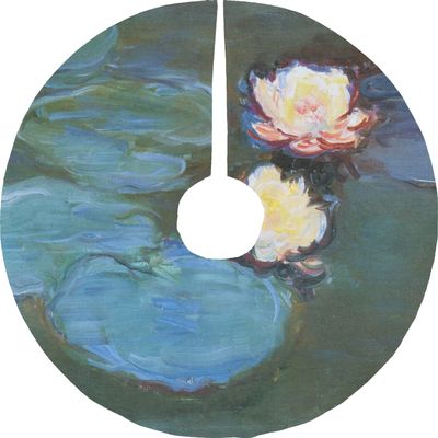 YouCustomizeIt Water Lilies #2 Tree Skirt