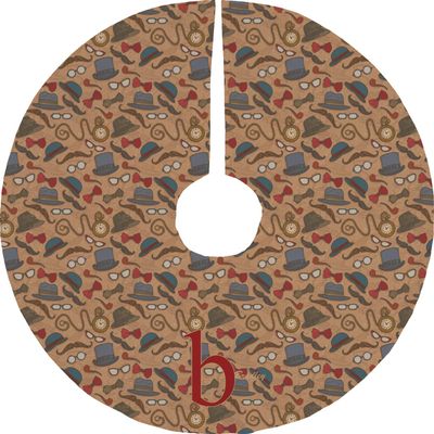 YouCustomizeIt Personalized Vintage Hipster Tree Skirt