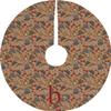 YouCustomizeIt Personalized Vintage Hipster Tree Skirt view 1