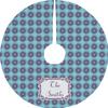 YouCustomizeIt Personalized Concentric Circles Tree Skirt view 1