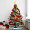 YouCustomizeIt Personalized Concentric Circles Tree Skirt view 2
