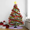 YouCustomizeIt Personalized Gingham Print Tree Skirt view 2