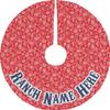YouCustomizeIt Personalized Western Ranch Tree Skirt view 1