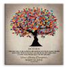 11x14 Mounted Canvas Art Print - Graduation Gift for Mom, Thank You Mom, College Graduation, Personalized Gift - With Gift Wrapping LTC-C1223 view 1