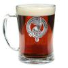 Baird Scottish Clan Crest Badge Glass Beer Mug view 1