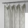 HPD Half Price Drapes Patterned Linen Sheer Curtains for Living Room 50 X 96 (1 Panel), SHCH-11701B-96, Calais Tile Grey view 4