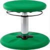 KORE DESIGN Adjustable Wobble Stool Chair, Girls + Boys Kid Desk Stools, Ergonomic Small Office Chairs, Flexible Seating for Active Kids, ADD/ADHD, Classroom, Home, Age 6-11, Standard (14-19in), Green view 1
