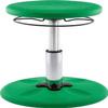 KORE DESIGN Adjustable Wobble Stool Chair, Girls + Boys Kid Desk Stools, Ergonomic Small Office Chairs, Flexible Seating for Active Kids, ADD/ADHD, Classroom, Home, Age 6-11, Standard (14-19in), Green view 4