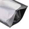 QQ Studio Pack of 100 Translucent Front Matte Black Poly Plastic Resealable Bags (3.3oz (5" x 7"), Stand-Up Pouch) view 4