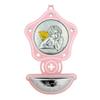5" Girls Holy Water Font | Holy Angel Silver Plating | Beautiful Gold Accents for at Home Blessings | Christian Home Goods view 1