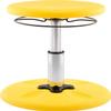KORE Design Adjustable Wobble Stool Chair, Girls + Boys Kid Desk Stools, Ergonomic Small Office Chairs, Flexible Seating, Active Kids, ADD/ADHD, Classroom, Home, Age 6-11, Standard (14-19in), Yellow view 4