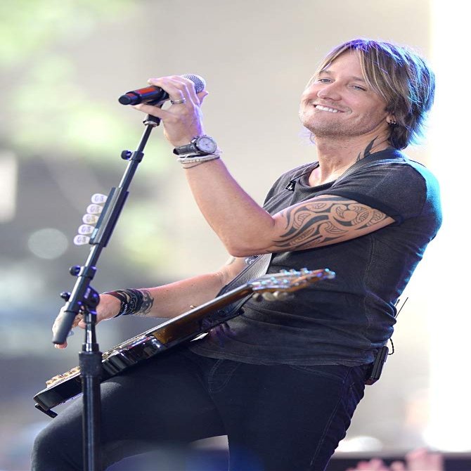 Posterazzi Poster Print EVC1507G03KH027 Stage for NBC Today Show Concert with Keith Urban Rockefeller Plaza New York Ny August 7 2015. Photo by Kristin CallahanEverett Collection Celebrity (8 x 10)