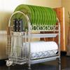 Dish Drying Rack Dish Drainer Stainless Steel Dish Drainers Racks with Drainboard Kitchen Stainless Steel Dish Drying Racks Plate Rack Knife Holder Attachment and Cutting Board Attachment 2 Tier view 2
