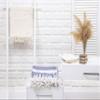 Bersuse 100% Cotton Laodicea Bathroom Hand Towels - Turkish Towels, Absorbent Soft Gentle Quick-Drying Cotton - Hair, Face, Hand, Kitchen Tea Towel - 23x43 Inches, Dark Blue (Set of 12) view 4