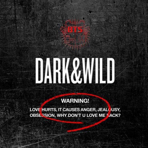 BigHit BTS Bangtan Boys - Dark & Wild (Vol.1) 1CD+100p Photobook+2Photocards+Double Side Extra Photocards Set