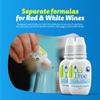 UBfree Wine Drops - Sulfite and Histamine Remover for White Wine - 1 Pack - Made in New Zealand - Natural, Odorless, Tasteless, Reduces Headaches and Allergies - Portable view 2