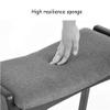Foot Rest Stool/Seat Solid Wood Footstool Designer Upholstered Ottoman Pouffe Footrest Wooden Dressing Stool Adult Change Shoe Bench (Gray) view 4
