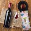 Personalized Woman Superhero Wine Tote Bag view 3