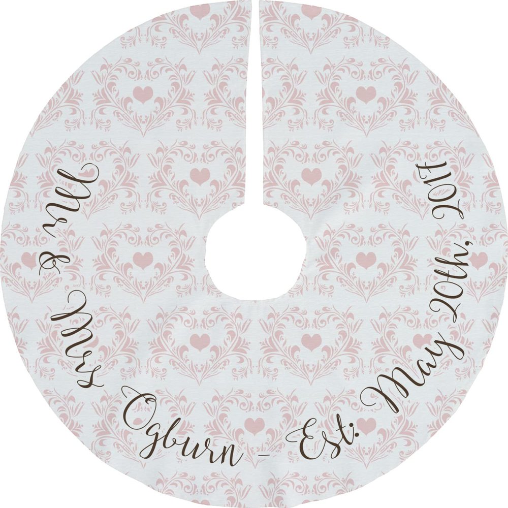 YouCustomizeIt Personalized Wedding People Tree Skirt