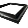 US Art 6x14 Black Matte Finish, Solid Wood 1.5 Inch Wide Picture Poster Frame, 100% American Made #4106842 view 2