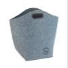 Wenko Laundry Hamper, Grey, Gro view 1