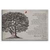 11x14 Mounted Canvas Art Print - Mother of Groom Gift Large Oak Tree I Knew The Day I Met Him - With Gift Wrapping LTC-C1405 view 1