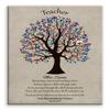 11x14 Mounted Canvas Art Print - Personalized Gift for Teacher Appreciation Gift from Parents Classroom Thank You Gift - With Gift Wrapping LTC-C1462 view 1