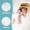 California King Mattress Protector Waterproof- Washable Mattress Cover Fitted Bed Pad Noiseless Plastic Protection Up to 18 Allergy Mattress Protector Soft&BreathableWhite view 3