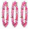 Beistle Big Island Floral Lei, 3 Piece, 36", White/Pink view 1